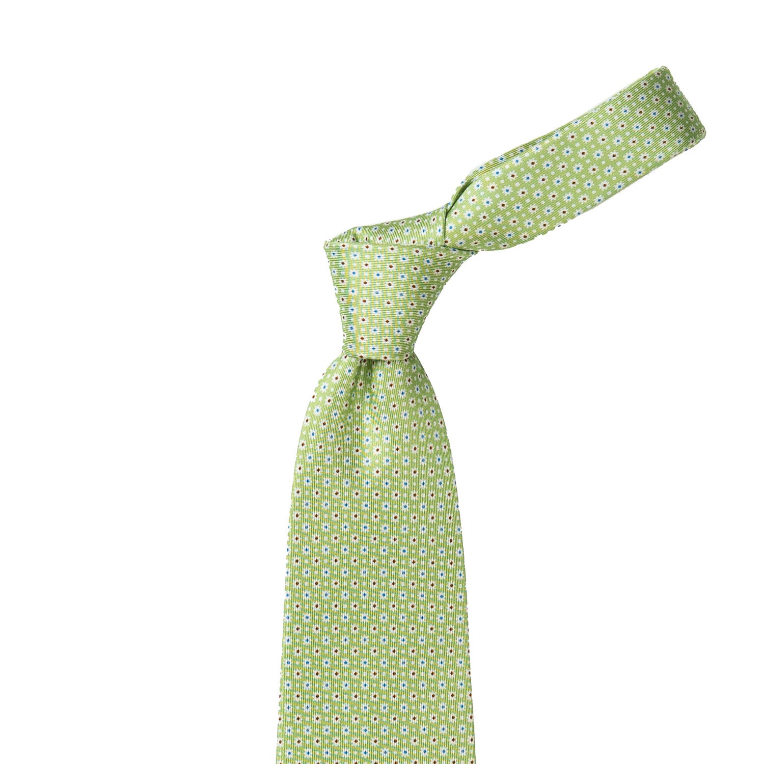MJ Exclusive: Patterned tie made of pure English silk